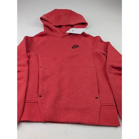 Nike Red Tech Fleece Hoodie - Youth XS - Picture 2 of 4